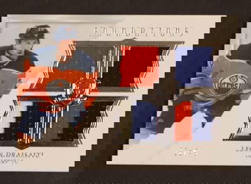 2019 Upper Deck The Cup #F-LD Leon Draisaitl Foundations Quad Patch /49