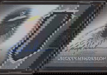 2017 Topps Dynasty Rickey Henderson