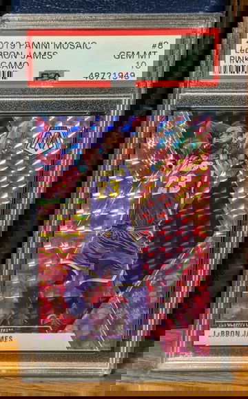 LeBron James 2019 Mosaic Pink Camo