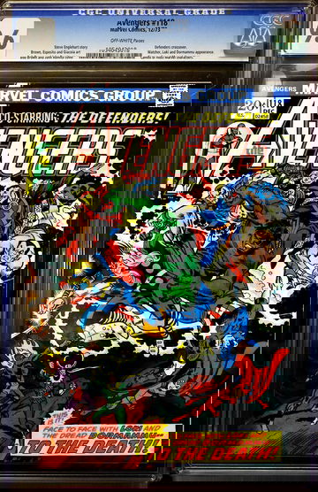 Marvel AVENGERS #118 (1973) 🔥 Defenders crossover | LOKI Appearance 🔥 CGC 9.6