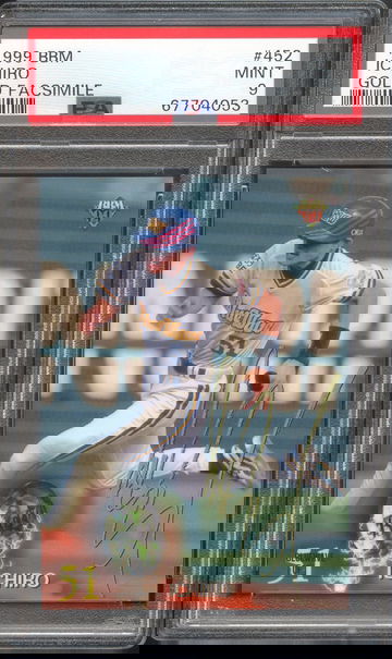 1999 BBM Preview Ichiro Suzuki #P90 Orix Blue Wave Seattle Mariners Gold Facsimile Auto 