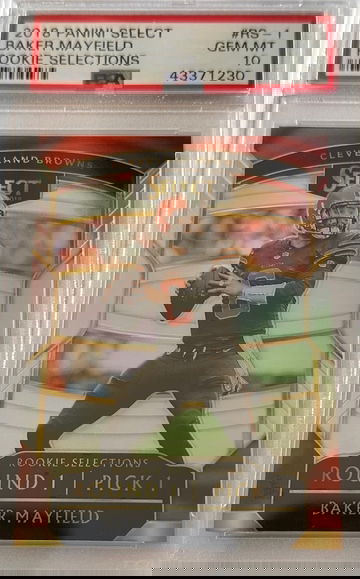 2018 Select Baker Mayfield Rookie Selections #RS1 PSA 10