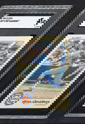 1983 Fleer Ryne Sandberg Rookie #507 SGC 9