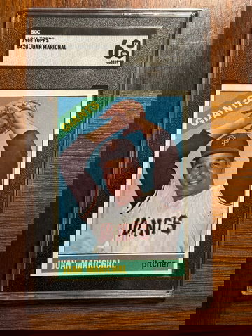 1966 Topps Juan Marichal HOF SGC 6 San Francisco Giants