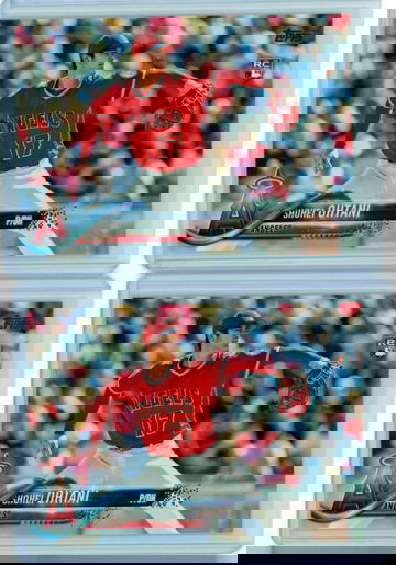 2X-2018 Topps Complete Set #700 Shohei Ohtani