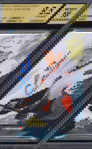 2014-15 Ultimate Collection #103 Curtis Lazar Auto Rookie /299