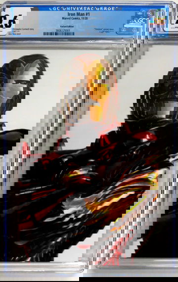 IRON MAN #1 CGC 9.6 ROSS VARIANT