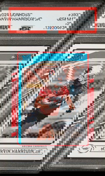 2024 Donruss #393 Marvin Harrison Jr. Rated Rookie PSA 10