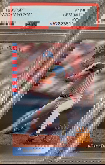 1993 sp nolan ryan #198 psa 10 (Shipping from Canada)