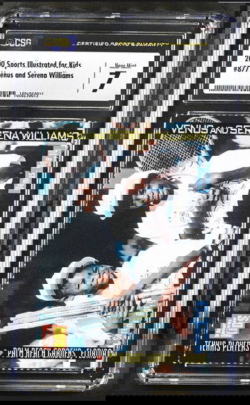 2000 SPORTS ILLUSTRATED FOR KIDS VENUS AND SERENA WILLIAMS CSG 7 NM