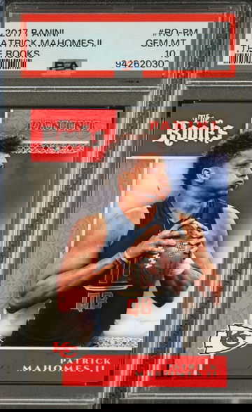 2017 Panini The Rooks Patrick Mahomes II #RO-PM PSA 10 - Chiefs RC Rookie