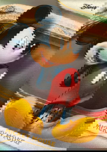 2025 Topps Chrome Disney Mickey Mouse Refractor #1