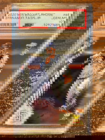 2020 Ben Baller Chrome 84 Fernando Tatis Jr. PSA 10