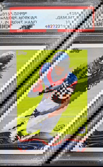 2013 Topps #155 DeAndre Hopkins RC PSA 10 Cardinals Future HOF