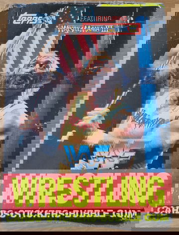 1987 Topps WWF Box 36 Packs