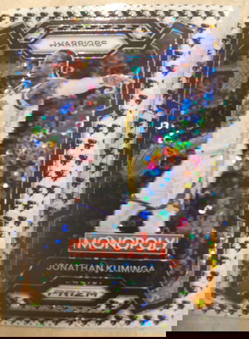 Jonathan Kuminga⚡️2023-24 Prizm Monopoly Running Man SSP 🏀 GOLDEN STATE WARRIORS 📈