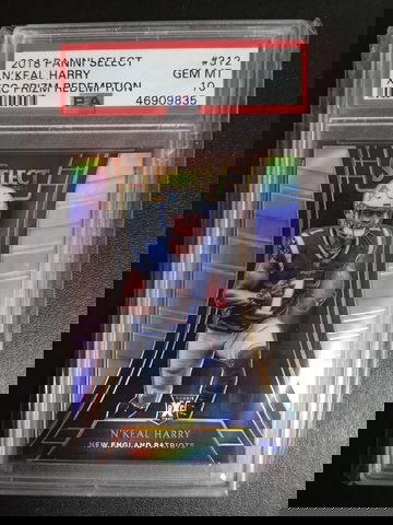 2018 select xrc Prizm redemption RC holo silver N'keal Harry PSA 10