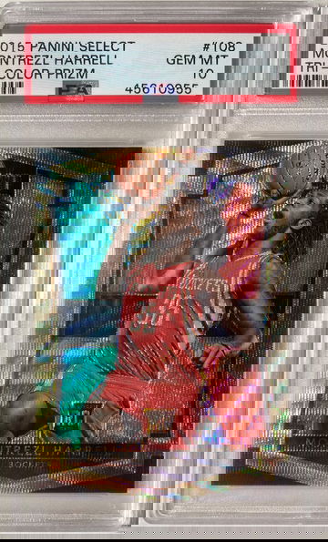 MONTREZL HARRELL ~POP 1~ TRI COLOR PRIZM 2015 SELECT #108 LA L