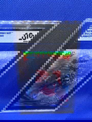 2022 Bowman’s Best University CJ STROUD Refractor SGC 10