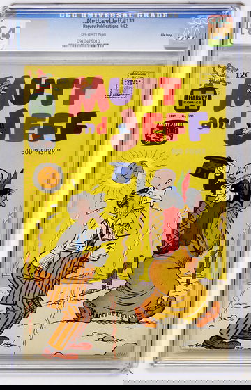 MUTT AND JEFF #131, CGC 9.4 NM