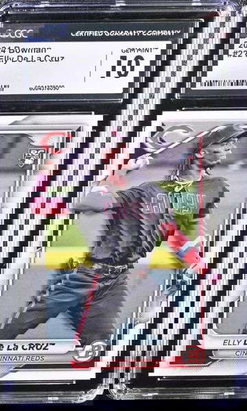 2024 BOWMAN ELLY DE LA CRUZ #22 Rookie RC CGC 10