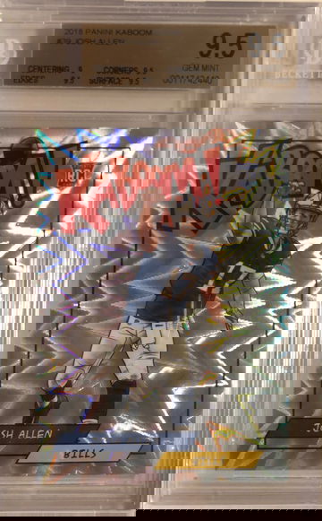 2018 Panini Kaboom Josh Allen