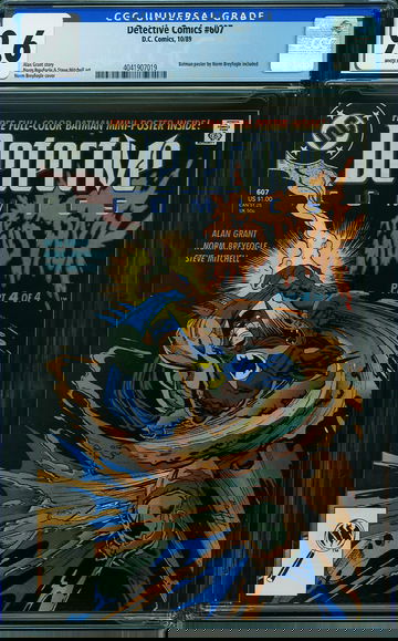 DETECTIVE COMICS #607, CGC 9.6 NM+