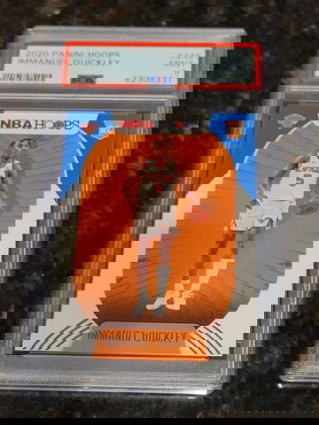 2020 Hoops Immanuel Quickley Rookie RC Card #249 PSA 9