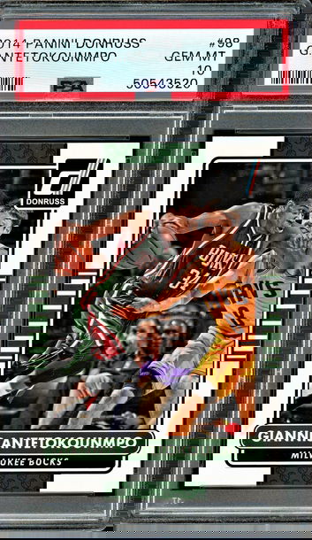 2014-15 Panini Donruss Giannis Antetokounmpo #98 PSA 10