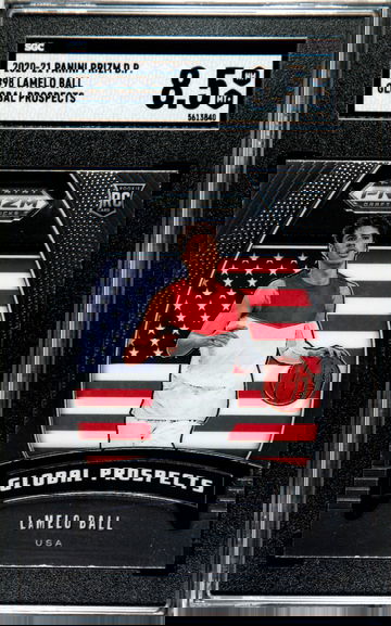 2020-21 Panini Prizm DP Lamelo Ball Global Prospects