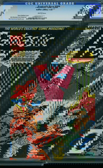 FANTASTIC FOUR #308, CGC 9.6 NM+