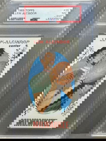 1969 Topps #25 Lew Alcindor *** 7 (MC)