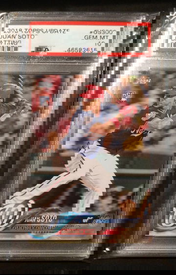 2018 Topps Update Juan Soto PSA 10 #US300