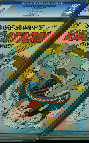 BUGS BUNNY'S VACATION FUNNIES #2, CGC 5.0 VGF