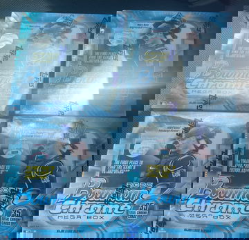 (4) 2022 Bowman Chrome megas 