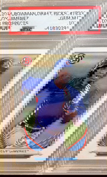 2014 Bowman Draft Eloy Jimenez PSA 10 Paper