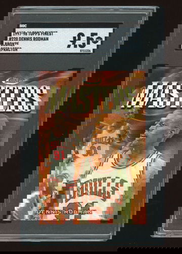 1997 Finest Dennis Rodman refractor