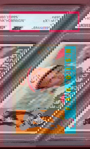 1960 Topps #490 Frank Robinson PSA 6