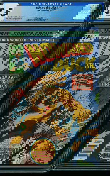 HOWARD THE DUCK #7, CGC 8.5 VF+