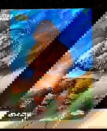 2025 Topps Chrome Sapphire Star Wars #6  Bazil  Debut RC  The Acolyte