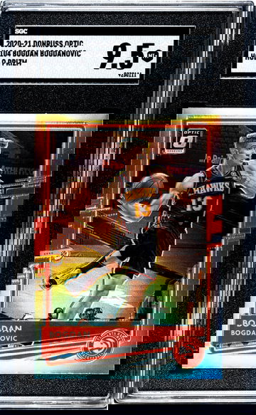 2020-21 Donruss Optic Holo Bogdan Bogdanovic #104 SGC 9.5