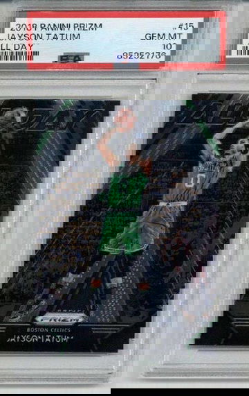 2018 PANINI PRIZM ALL DAY #15 JAYSON TATUM CARD BOSTON CELTICS PSA 10 LOW POP