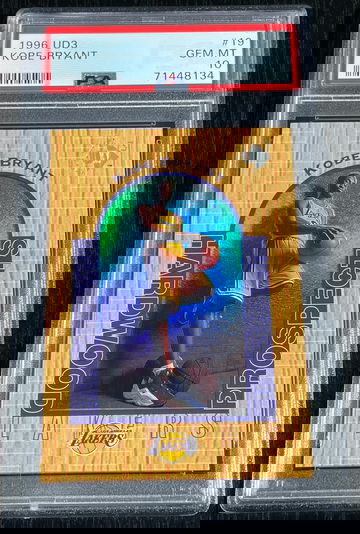 Kobe Bryant 1996 UD3 Hardwood Prospects Rookie Card PSA Gem Mint 10