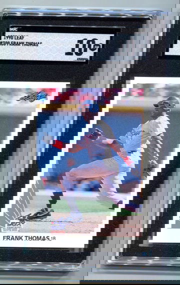 1990 Leaf Frank Thomas RC #300 SGC 10 GEM MINT HOF WHITE SOX 💎