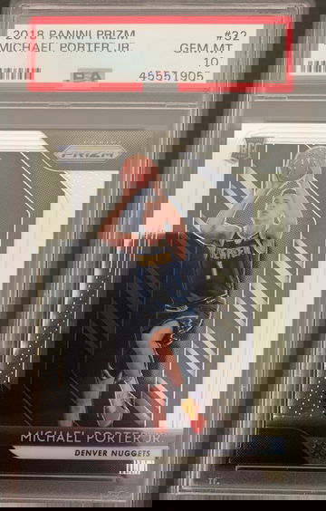 Michael Porter Jr. 2018 Panini Prizm PSA 10