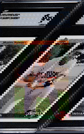 1992 Topps Manny Ramirez #63 SGC 9 MINT