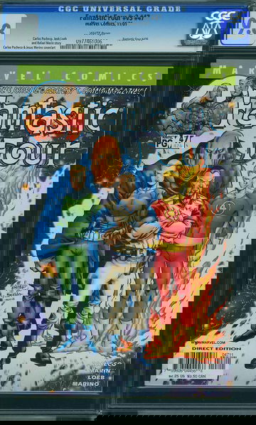 FANTASTIC FOUR #476, CGC 9.8 NM/MT