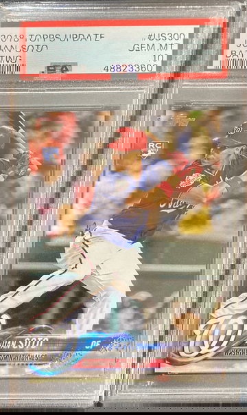 2018 Topps Update Juan Soto #US300 RC PSA 10 Gem Mint Rookie Card