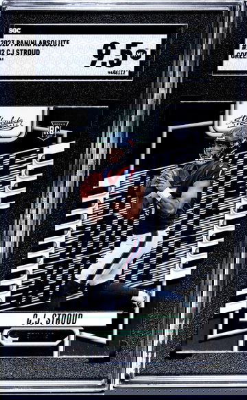 2023 Panini Absolute #102 Cj Stroud Green SGC 9.5