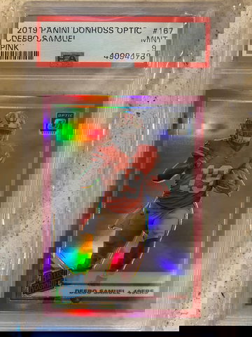 2019 Optic Deebo Samuel Pink PSA 9